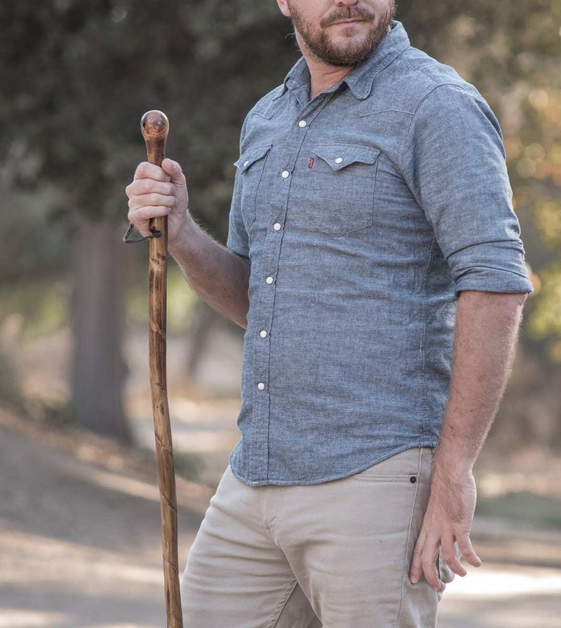 SE عصا مشي من الخشب الطبيعي - ‎WS62 - Image 2